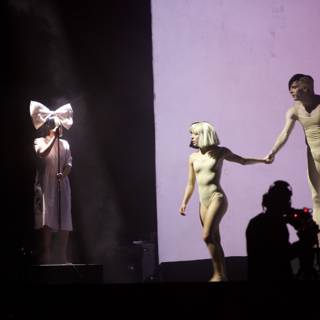 Nude Performance on Stage
