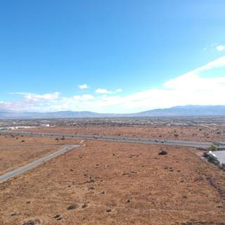 Highway Through the Mojave Desert