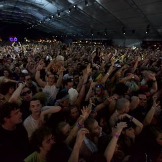 Excited Crowd at Coachella Concert