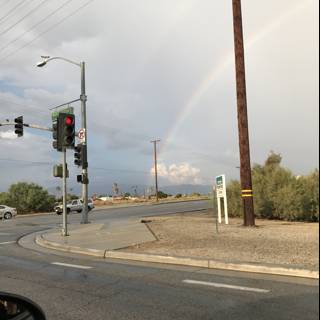 Rainbow Over the Intersection
