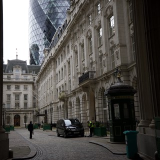 Modern and Historic Architecture Converge in the City of London