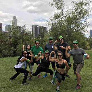 Group Workout in the Park