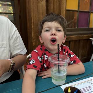 Joyful Moments at the Cafe