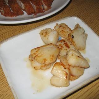Scallops and Sliced Bread