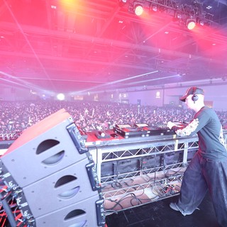 DJ Commands Massive Crowd at Wobbleland Festival