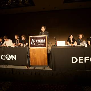 Group Gathering at Defcon Day 2