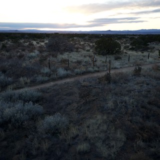 Desert Twilight Along a Remote New Mexico Trail
