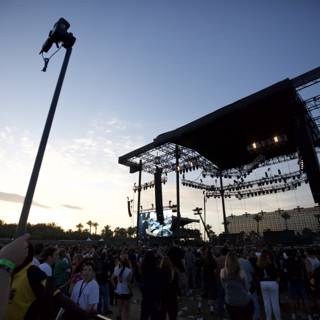 Big Four Festival Sunset Concert Scene