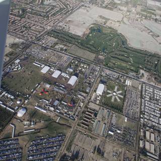 Aerial View of an Urban Metropolis