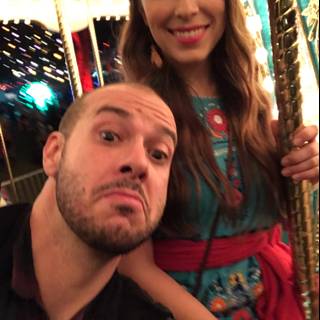 Carousel selfie fun