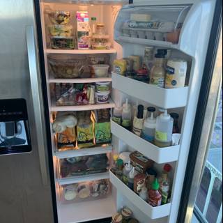 Fully Stocked Refrigerator