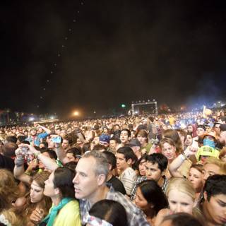 Night Sky Crowd at Coachella