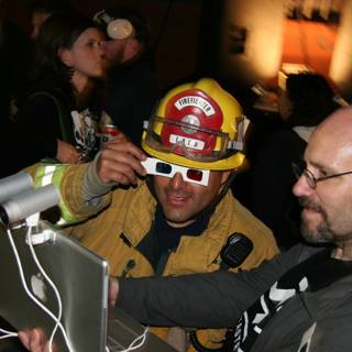 Fireman Hat in Action