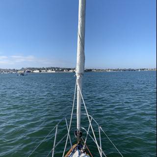 Sailing through North San Diego Bay