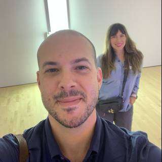 Selfie at the Gallery