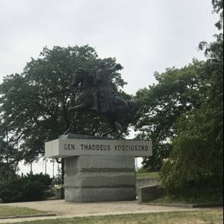 Michigan Third  Kosciuszko Statue 