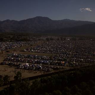 A View From Above: Camping Beneath the Mountains
