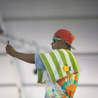 Colorful Entertainer at Coachella 2011