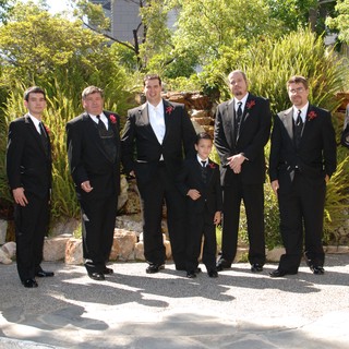 red-boutonniere