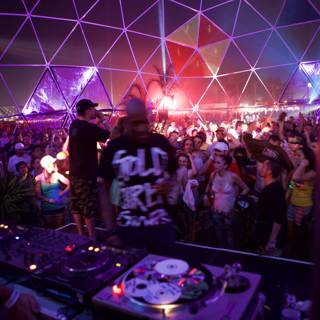 Urban DJ Takes Center Stage at Coachella Night Club