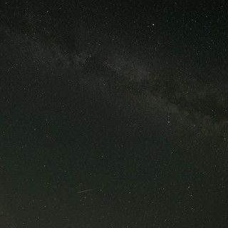 Milky Way Arches Over Lake Tahoe Night Sky