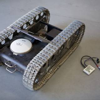 Military Robot with Remote Control