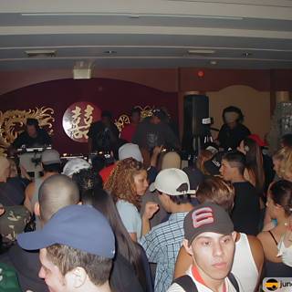 Party-goers enjoy the beats at urban club