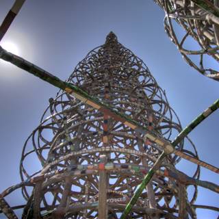 Metal Tower of Shapes