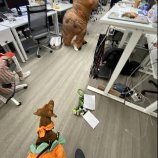 Jurassic Office Dog