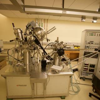Laboratory Machine in Action