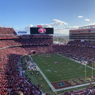 Filled with Fans at Levi's Stadium