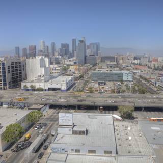 Aerial View of the Urban Metropolis