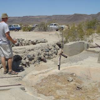 Exploring Ancient Ruins in the Desert