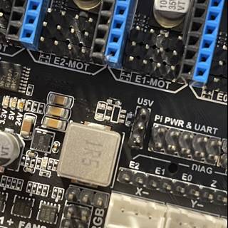 A Diverse Array of Components on a Circuit Board