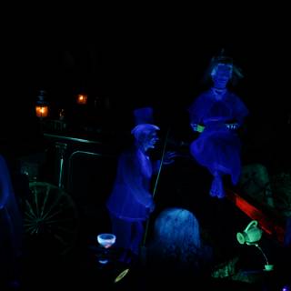 Ghostly Ghouls Light Up the Night at Disneyland Magic Kingdom Parade