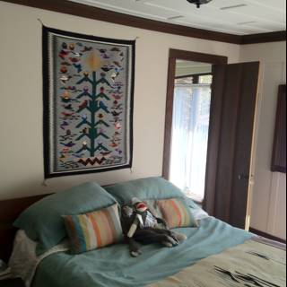 Cozy Bedroom with Stuffed Animal