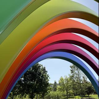 Rainbow Arches of Apple Park