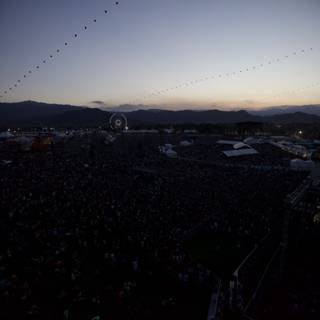 Coachella's Stellar Concerts against a Mountainous Backdrop