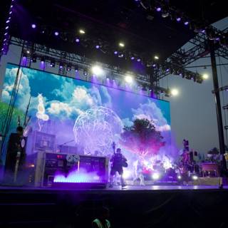 Vibrant Beats Under Twilight Skies: Coachella 2024