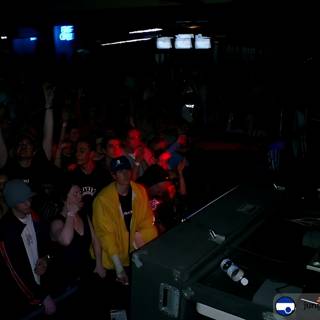 Nightclub Crowd Goes Crazy for DJ Performance
