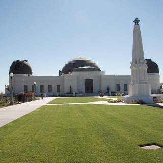 A View of Griffith Observatory in Los Angeles