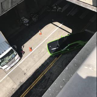 Green Machine Under The Bridge