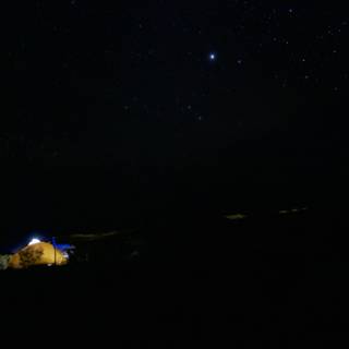 Solitude under Starry Night