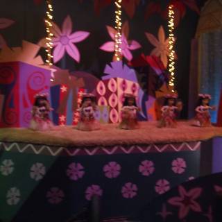 Celebrating in Disneyland's Holiday Village