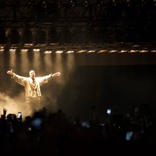 Kanye West electrifies the crowd at O2 Arena in London