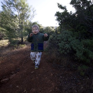 Young Explorer Runs the Juniper Canyon Trail