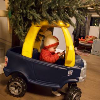 Wesley's Festive Drive: A Christmas Adventure