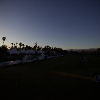 Sunset at the Polo Field