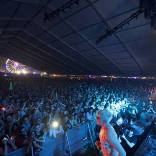 Massive Crowd Enjoys Rock Performance at Coachella 2011