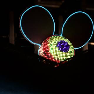 Illuminated Mouse Head